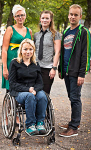 Sofie Sjöstrand, Karin Carlsson, Stefan Johansson och Pia Hammargren