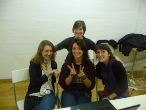 Alexandra, Frédérique, Audrey