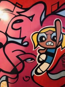 Graffiti i vår entré
