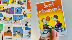 Bild på memory om parasport