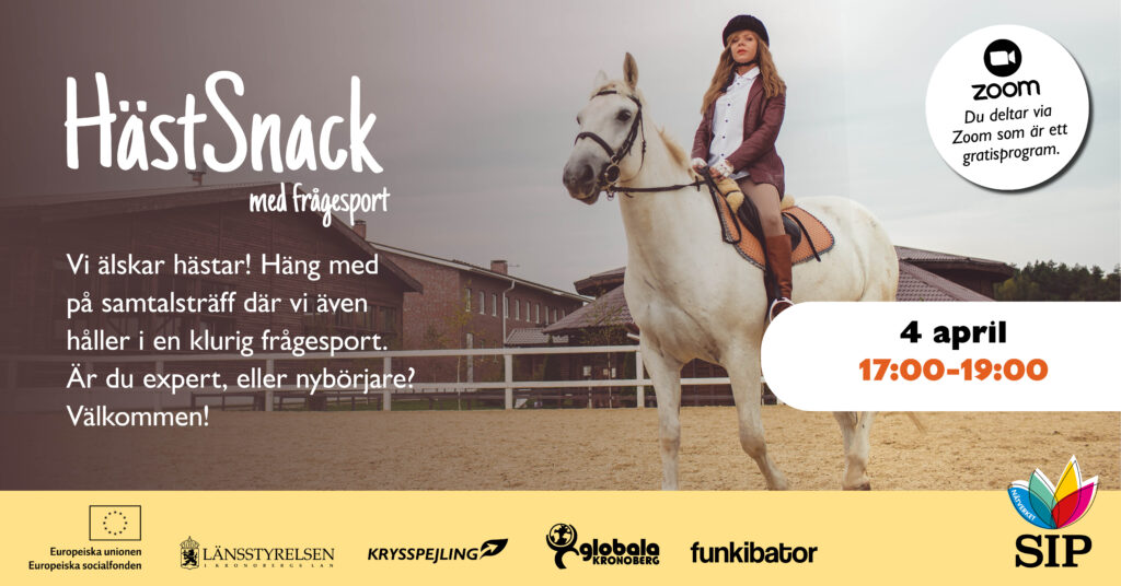En tjej som rider på en vit häst